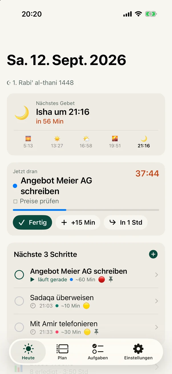 Heute hell